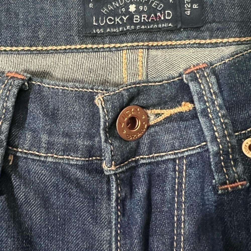 LUCKY Brand Sofia Boot Jeans Size 4/27 Regular Indigo - Picture 7 of 8
